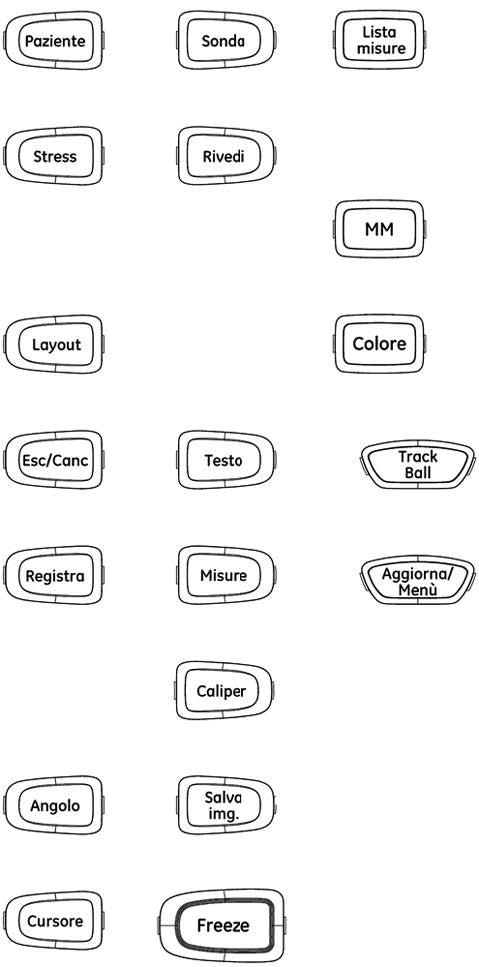 The image displays a sheet of labels or stamps with various Danish words and a part number