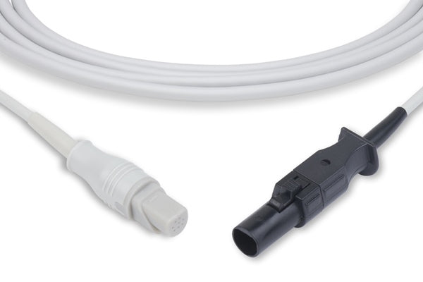 Novametrix SpO2 adapter cable is a medical device accessory used to connect SpO2 sensors to patient monitors