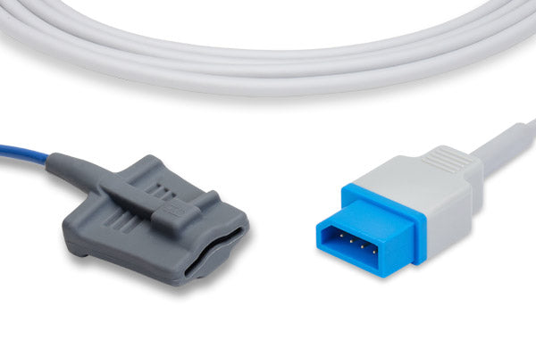 Reusable SpO\u2082 sensor and its connector cable