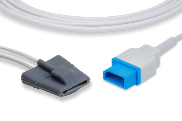 Reusable SpO\u2082 sensor and its connector cable