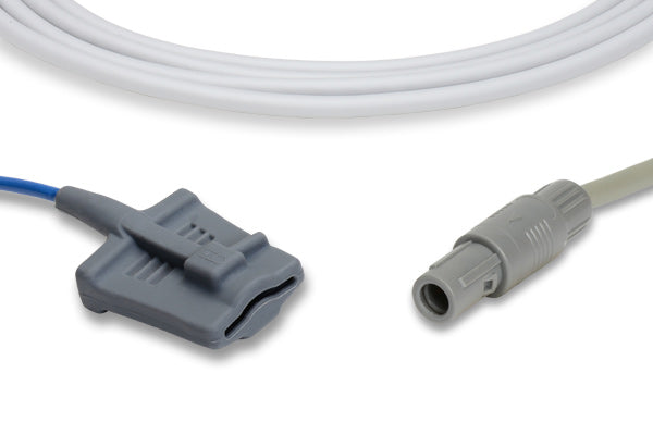Adult clip-type SpO2 sensor, a medical device used to measure blood oxygen saturation and pulse rate