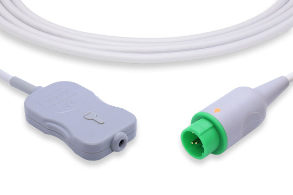 Covidien Kendall compatible Fetal Spiral Electrode (FSE) cable or leg plate adapter