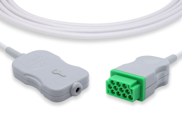 The image displays a Covidien Kendall compatible FSE (Fetal Scalp Electrode) cable. This is a medical device accessory used in hospitals.