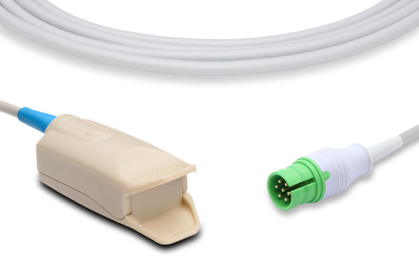 Reusable adult clip SpO2 sensor