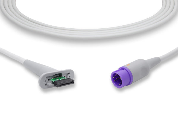 Medical adapter cable, likely compatible with Mindray or Datascope patient monitors.