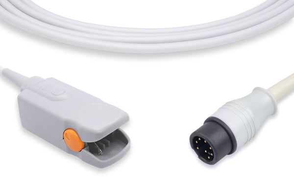 Reusable adult clip SpO2 sensor
