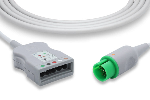 ECG trunk cable used for patient monitoring in medical settings