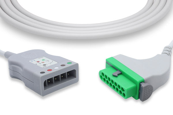 Nihon Kohden-compatible ECG trunk cable