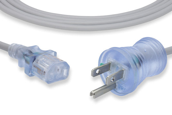 hospital-grade power cord used for medical equipment
