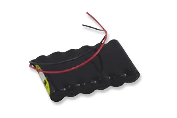 Rechargeable NiCd/NiMH battery pack used in electronic devices, including PaceTech medical monitors.