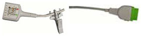 This appears to be a medical ECG trunk cable