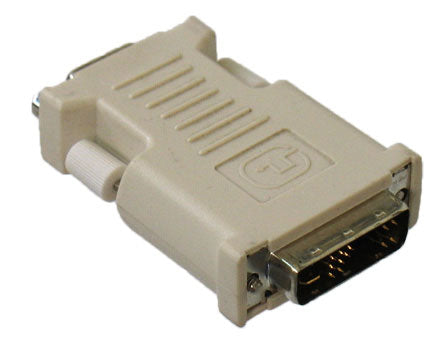 This is a DVI-I Male to VGA Female adapter