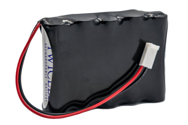 This is a 6V 1.6 Ah Nickel Metal Hydride (Ni-MH) rechargeable battery pack.