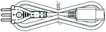 This appears to be a schematic diagram of an Evinrude-Johnson connector assembly.