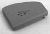 This is a USB port cover, likely a Profoto USB Port Cover for an A1, A1X, or A10 On-Camera Flash