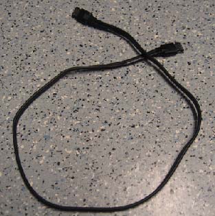 This appears to be an internal SATA data cable used for connecting storage drives within a computer