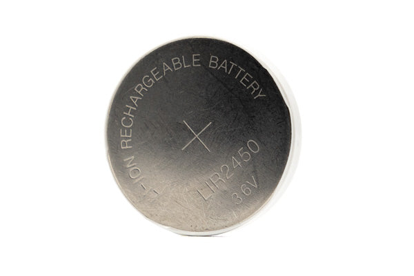LIR2450 rechargeable lithium-ion coin cell battery