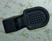 This is a Graco 115489 drain tube clamp, a genuine OEM part used with Graco airless sprayers