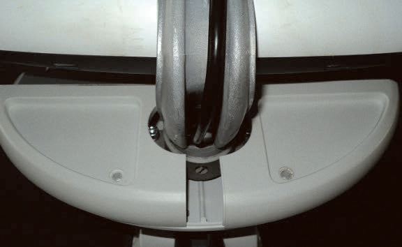 This appears to be the mounting bracket for a Maxview Gazelle Pro TV aerial, specifically the white version