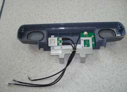 The image displays a Samsung FL Washer Wi-Fi USB Module Board (part number DB92-03769A or DC64-03427A003).