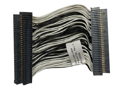 This is likely a custom or specialized IDC (Insulation-Displacement Connector) ribbon cable assembly