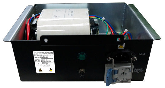 This appears to be a 48V 100Ah Lithium Iron Phosphate (LiFePO4) battery pack, likely used for telecommunications, solar energy storage, or UPS backup power systems.