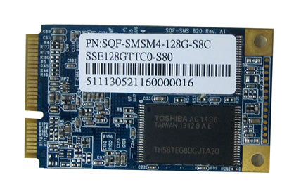 Advantech SQFlash 128GB mSATA solid state drive (SSD).