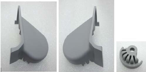 This appears to be a car sun visor clip/hook or a seat backrest inclination control lever, likely an automotive replacement part
