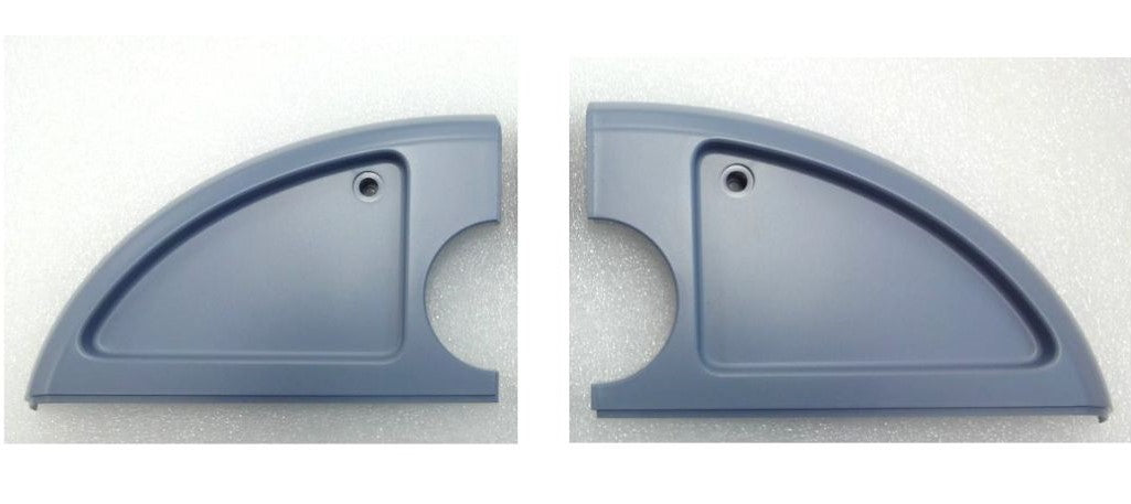 These are Belgrade Parts & Service, Inc. OEM Morgan truck body roadside/driver side corner caps