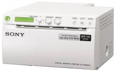 The item pictured is a Sony UP-X898MD or UP-D898DC medical-grade thermal printer