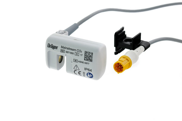 Dräger Infinity® MCable™-Mainstream CO2 sensor.
