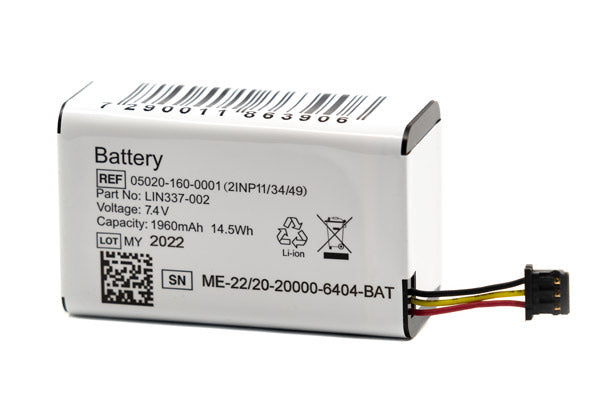 Replacement Li-ion battery for the Q-Core Sapphire infusion pump