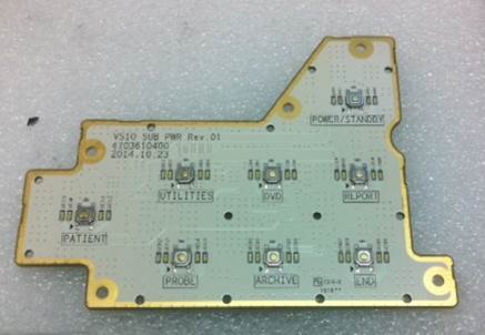 This is a printed circuit board (PCB)