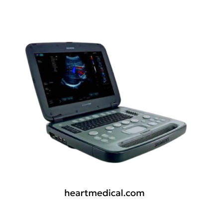 “ACUSON P500 ultrasound system by Siemens Healthineers portable diagnostic imaging device designed for point-of-care and clinical applications.”