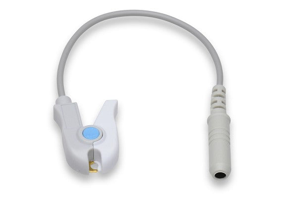 Philips snap lead adapter (6.5 in) designed for ECG monitoring connections between electrodes and leadwires.