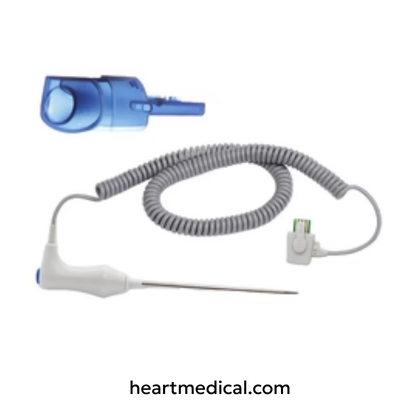 Welch Allyn original reusable 4 ft oral temperature probe for adult and pediatric monitoring