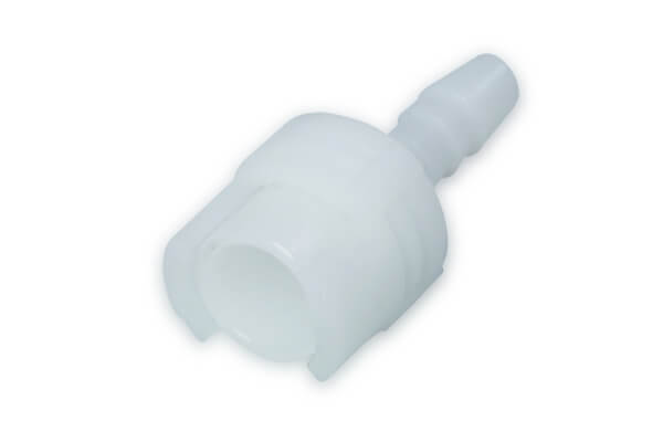 BP18 NIBP Connector, specifically a female locking luer and screw type, used for patient monitors.