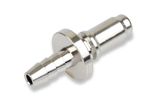 Metal NIBP (Non-Invasive Blood Pressure) cuff connector.
