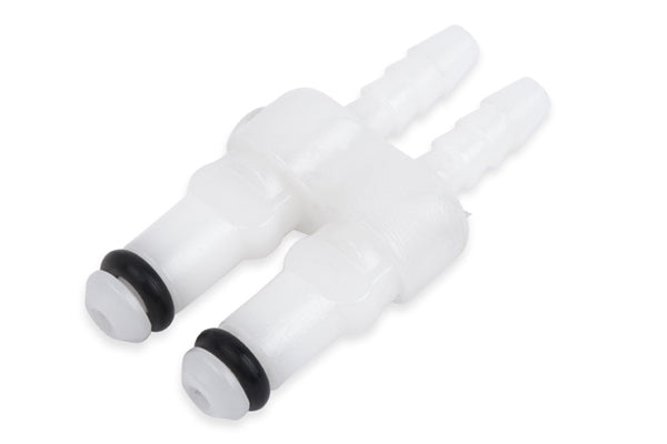 GE Neo-Snap compatible NIBP (Non-Invasive Blood Pressure) connector for dual-tube air hoses
