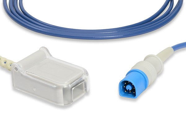 Philips-compatible SpO2 adapter cable used for patient monitors