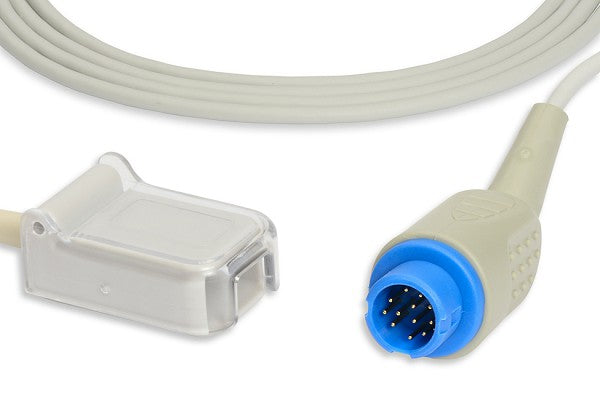 Medical SpO2 adapter or extension cable used for connecting a pulse oximeter sensor to a patient monitor