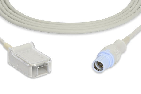 Medical SpO2 adapter or extension cable used for connecting a pulse oximeter sensor to a patient monitor