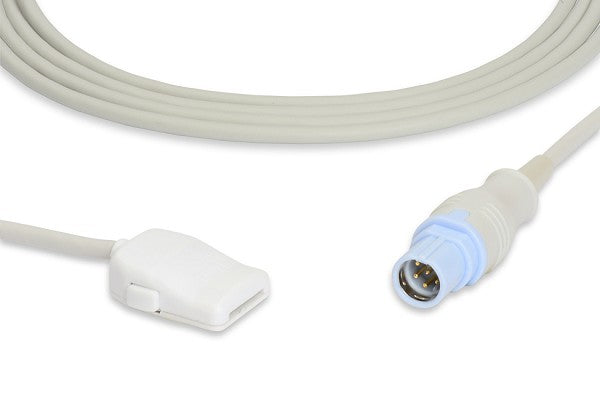 Medical SpO2 adapter or extension cable used for connecting a pulse oximeter sensor to a patient monitor
