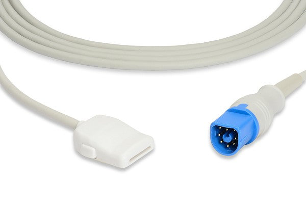 Philips-compatible SpO2 adapter cable is used with Masimo pulse oximetry systems