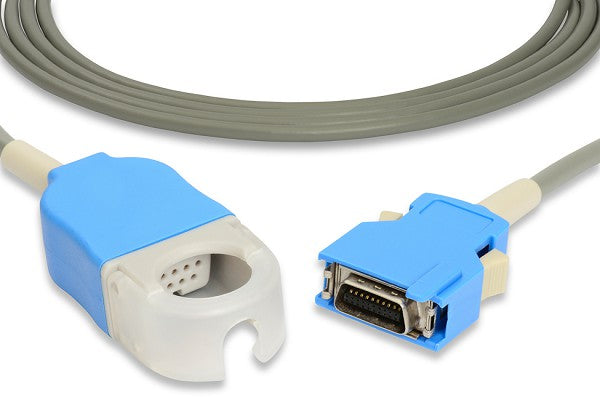 Nihon Kohden compatible SpO2 adapter cable (model JL-302T or similar)