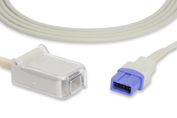 Covidien/Nellcor compatible SpO2 adapter cable used in patient monitoring systems
