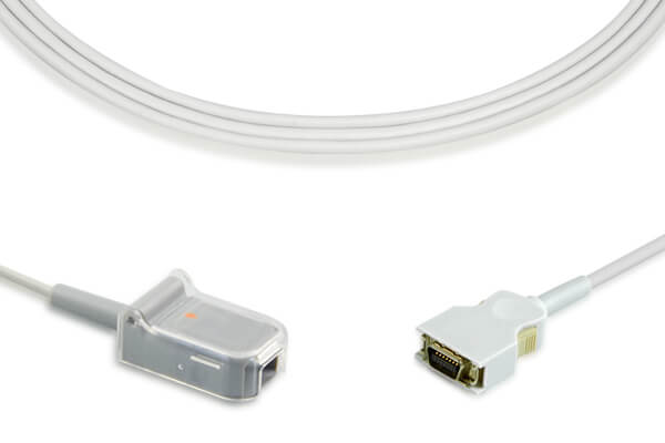 Medical SpO2 adapter cable used for patient monitoring