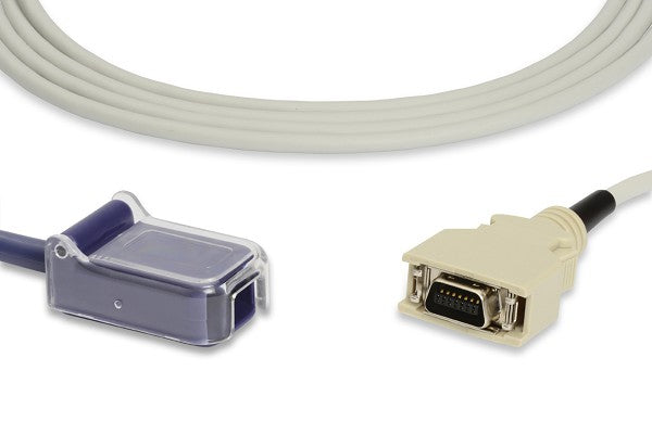 SpO₂ adapter cable, used to connect a pulse oximetry sensor to a patient monitor.