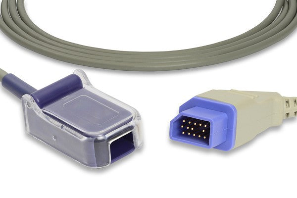 Medical SpO2 adapter or extension cable used for connecting an SpO2 sensor to a patient monitor