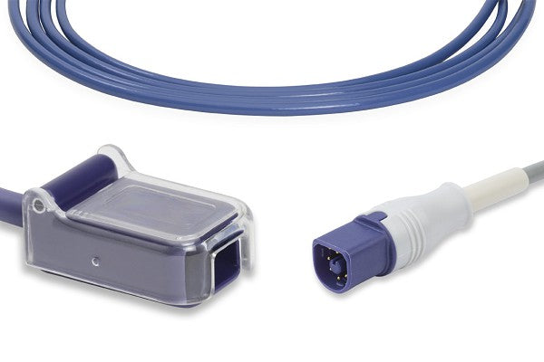 SpO2 adapter cable used for connecting pulse oximetry sensors to patient monitors